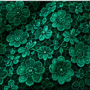Emerald Lace fabric