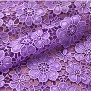 Lilac Lace fabric